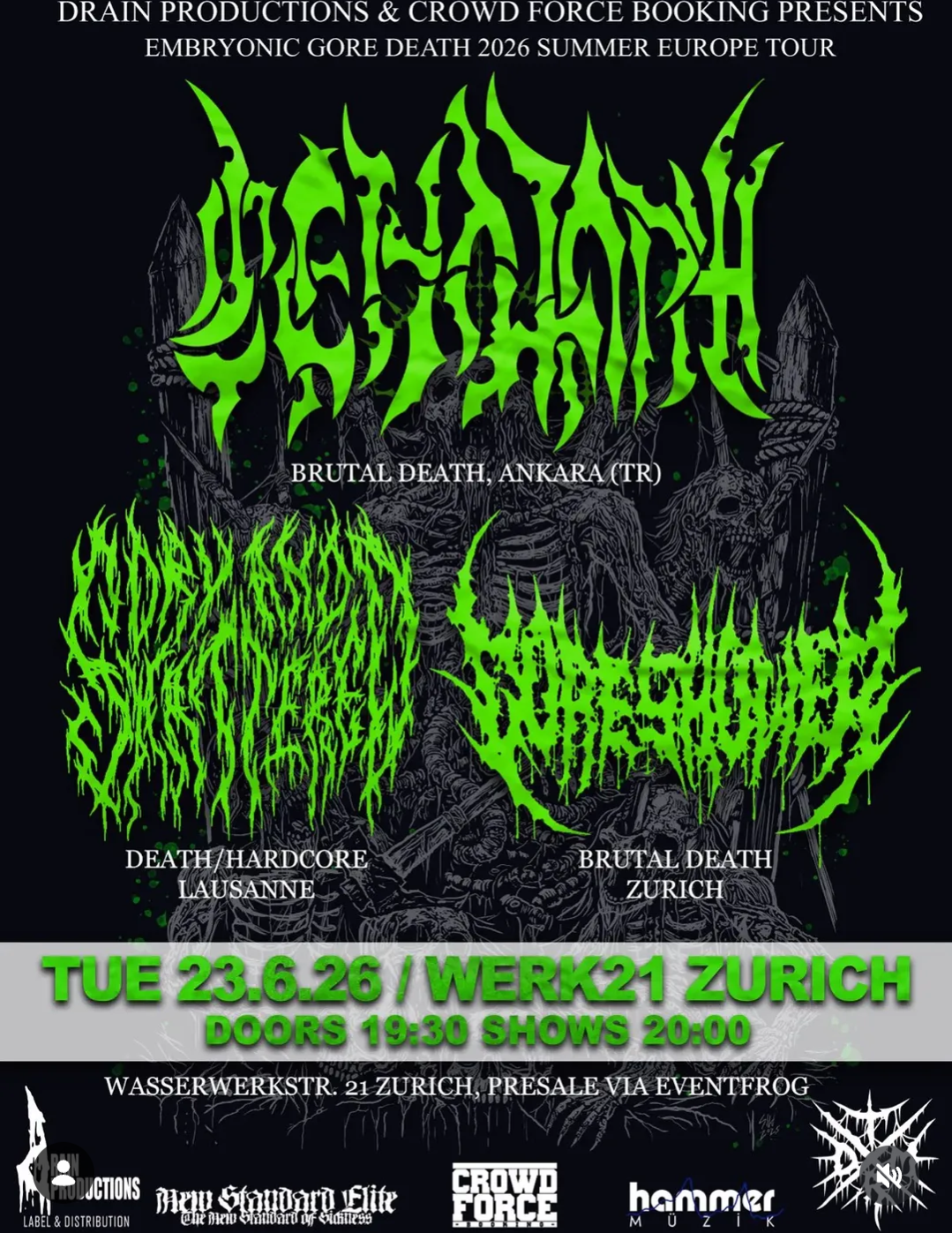  Cenotaph + Dry And Shattered + Goreshower